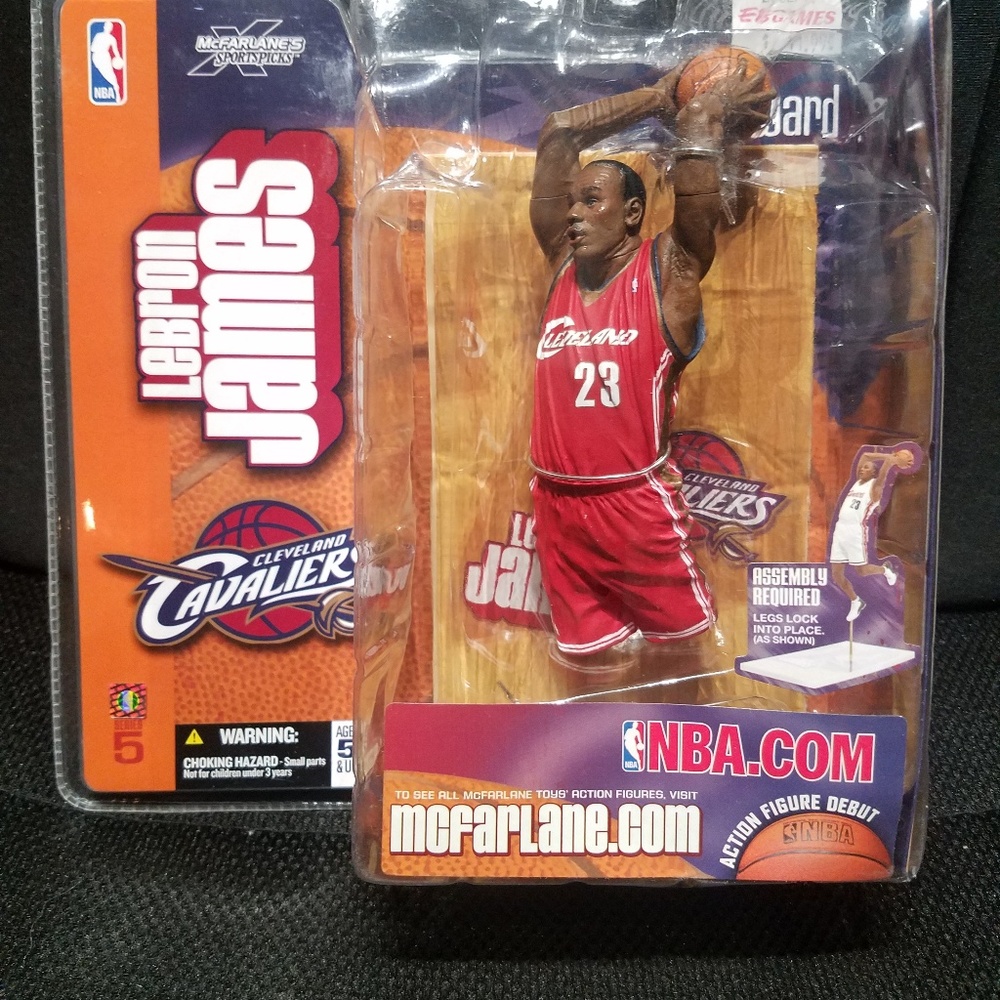 Lebron James Rookie sports figure